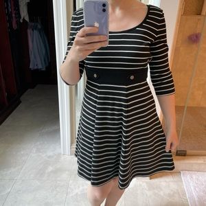White House black market a-line dress